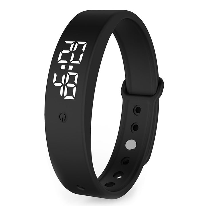SmartSense Multi© 2026 – Bracelet intelligent multifonction : suit la fréquence cardiaque, la tension artérielle, l'oxygène et la température corporelle. GPS, étanche jusqu'à 50 m – votre solution santé tout-en-un.