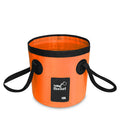 Seau de pêche pliable portable