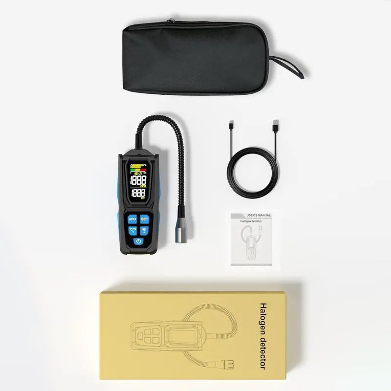 Détecteur de fuite halogène rechargeable pour climatiseur – Fiable