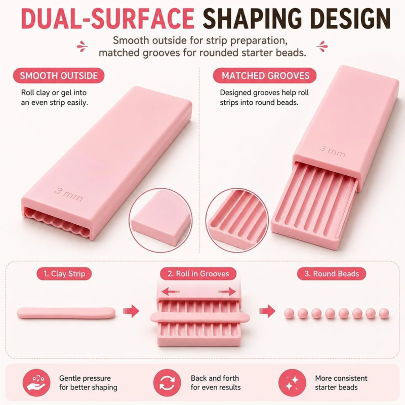 Ensemble d'outils d'impression 3D pour fabriquer des mini boules d'argile
