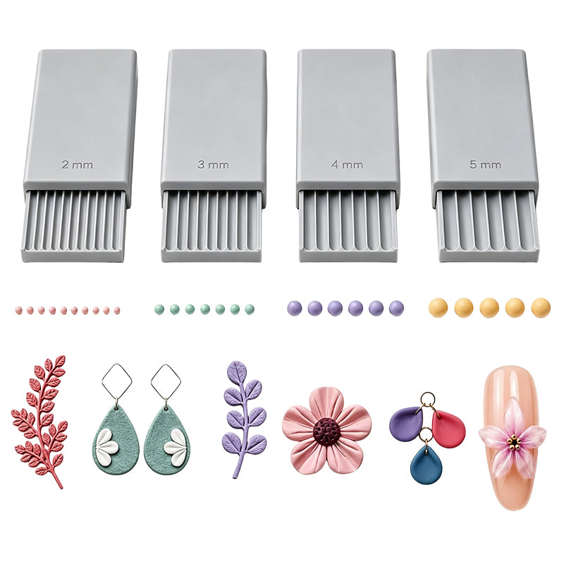 Ensemble d'outils d'impression 3D pour fabriquer des mini boules d'argile