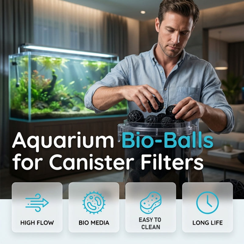Bio-balles pour filtres externes d'aquarium