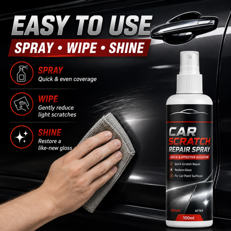 Spray universel de réparation de rayures pour voiture
