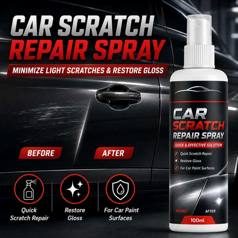 Spray universel de réparation de rayures pour voiture