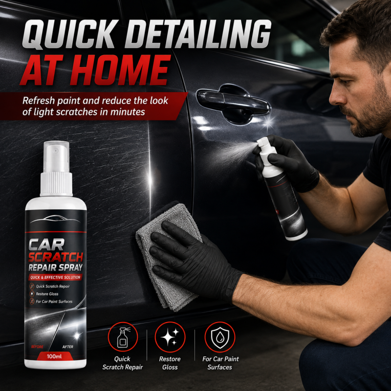 Spray universel de réparation de rayures pour voiture