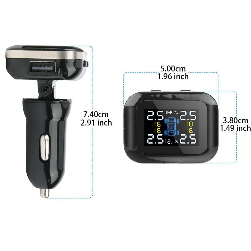 Système sans fil de surveillance de la pression des pneus (TPMS) pour automobiles