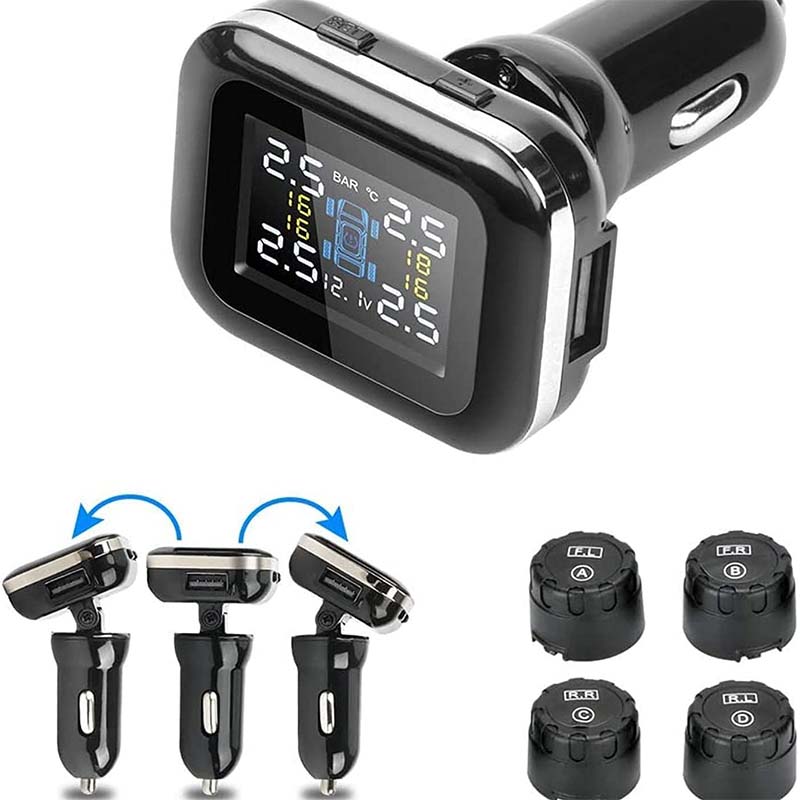 Système sans fil de surveillance de la pression des pneus (TPMS) pour automobiles