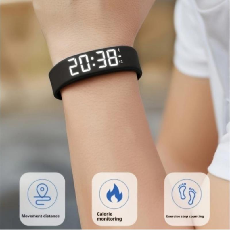 SmartSense Multi© 2026 – Bracelet intelligent multifonction : suit la fréquence cardiaque, la tension artérielle, l'oxygène et la température corporelle. GPS, étanche jusqu'à 50 m – votre solution santé tout-en-un.