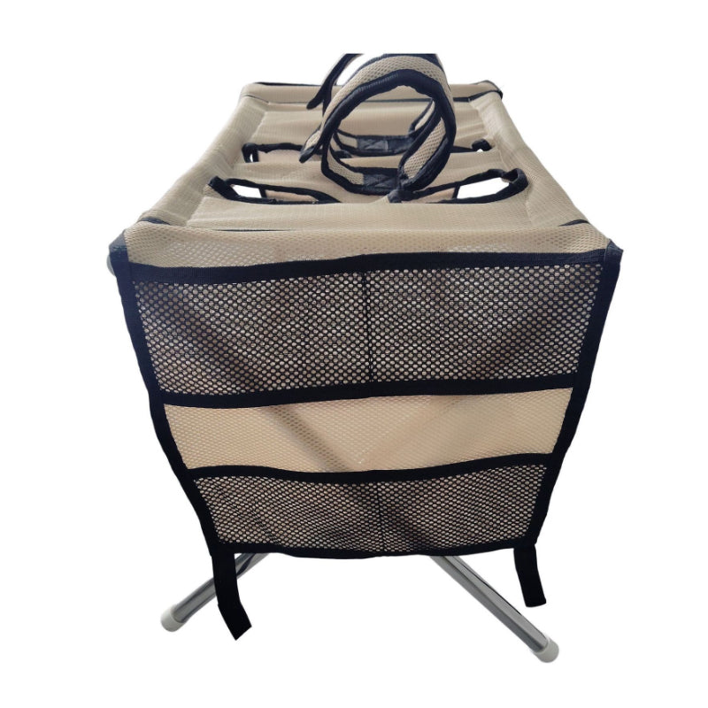 Lit de toilettage pliable pour animaux 2 en 1