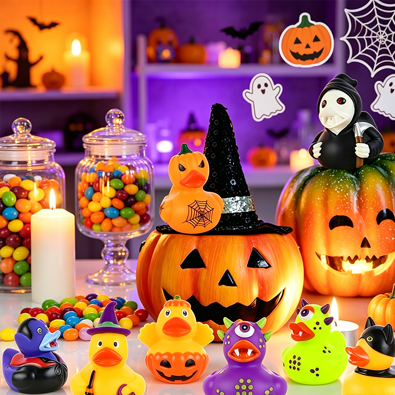 Canard de bain Halloween pour enfants – Jouet amusant