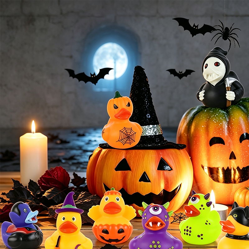 Canard de bain Halloween pour enfants – Jouet amusant