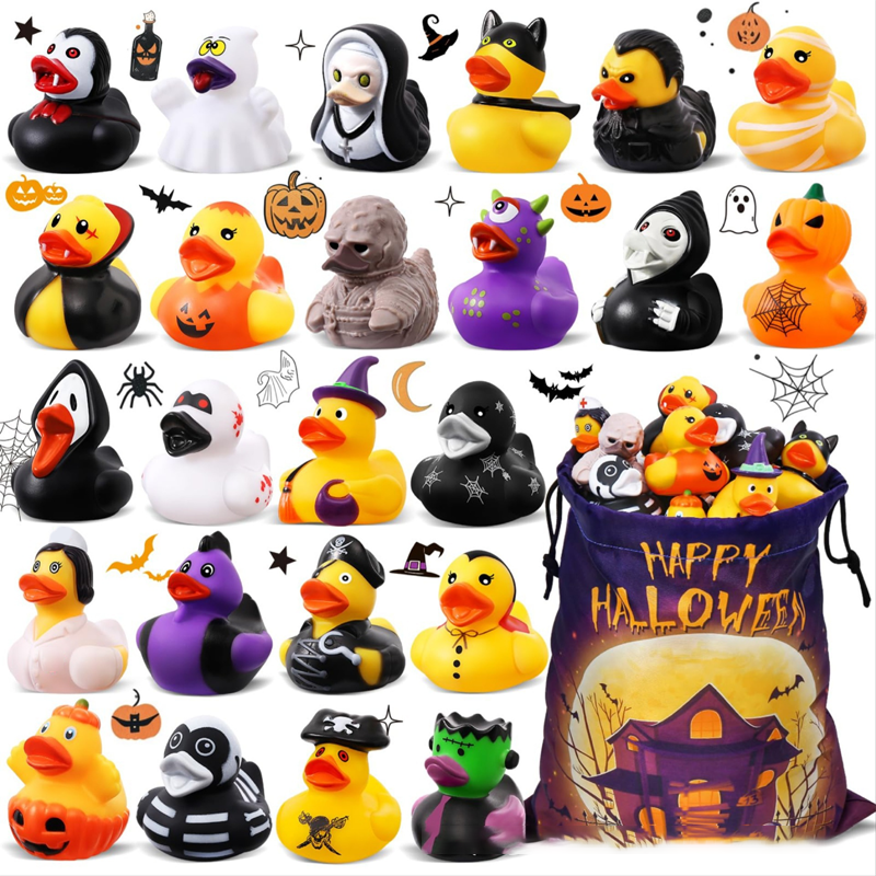 Canard de bain Halloween pour enfants – Jouet amusant