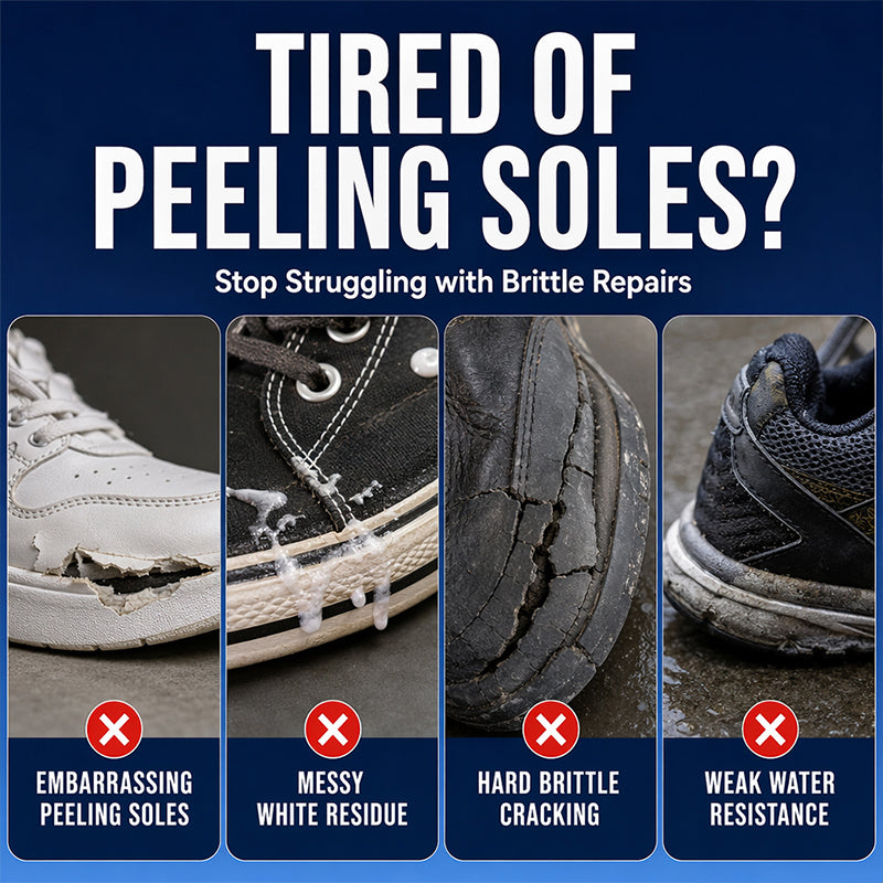 Colle imperméable pour réparation de chaussures