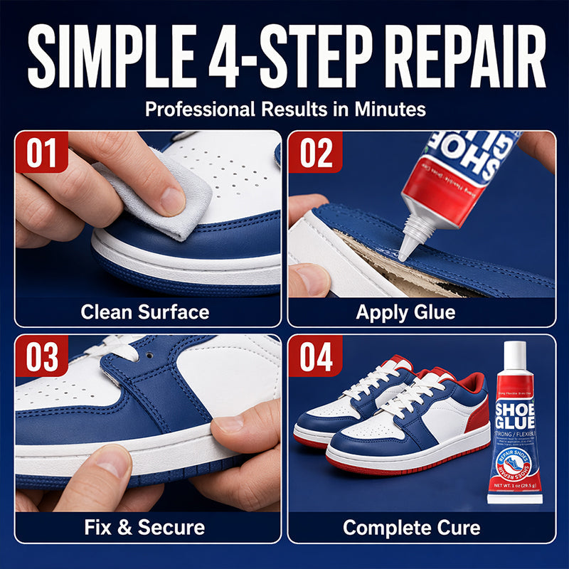 Colle imperméable pour réparation de chaussures