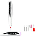 Ponceuse à ongles électrique 2-en-1 avec lampe UV – Portable, sans fil, pour une manucure permanente digne d'un salon, directement à la maison
