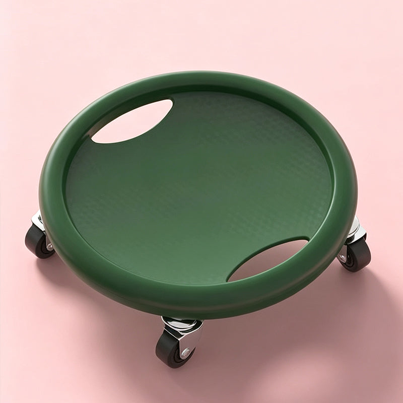 Disque abdominal à roulettes avec tapis de genoux – Axé sur le fitness