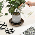 Rehausseur de pot « Root-Saving » – surélève les jardinières, favorise la circulation de l’air, garde les sols propres – pour l’intérieur et l’extérieur.