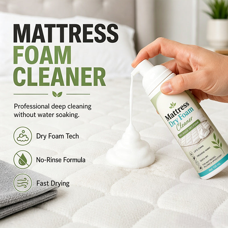 Nettoyant mousse sèche sans rinçage pour matelas