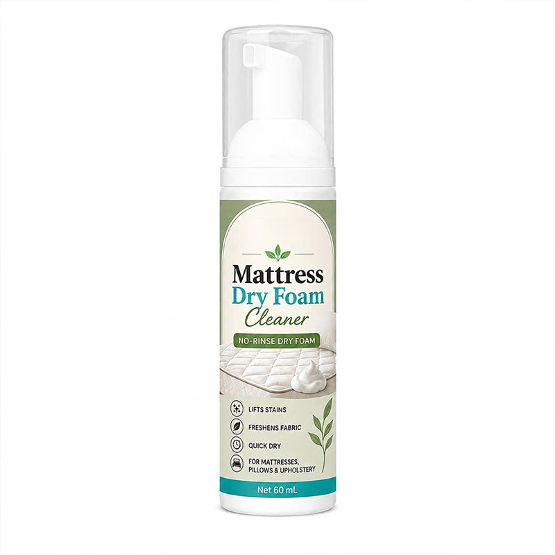 Nettoyant sec en mousse sans rinçage pour matelas – Aide à éliminer les taches et les odeurs, pour matelas et tissus d'ameublement