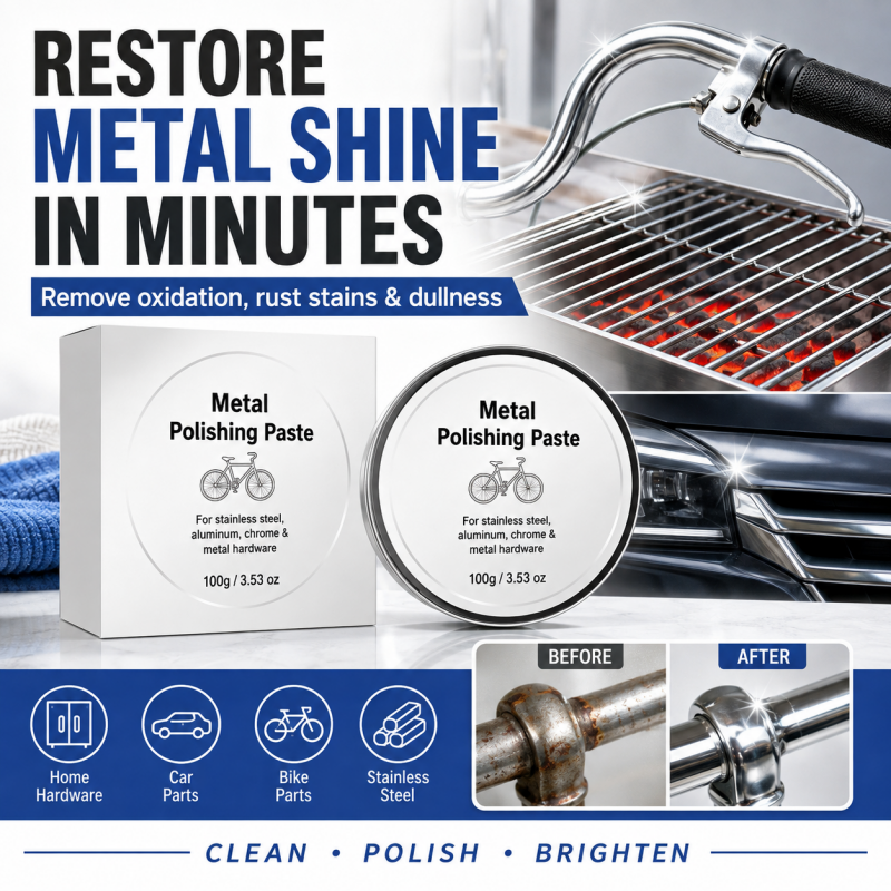 Pâte à polir le métal multi-usages