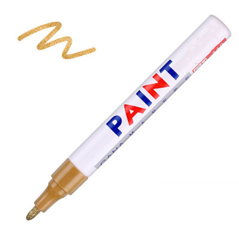 Marqueur de peinture pour pneus étanche à base d'huile