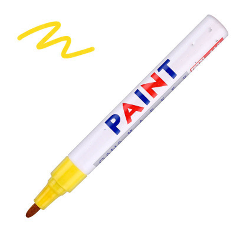 Marqueur de peinture pour pneus étanche à base d'huile