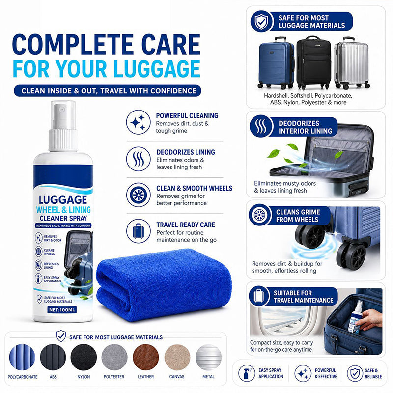 Nettoyant Multi-Surfaces pour Bagages