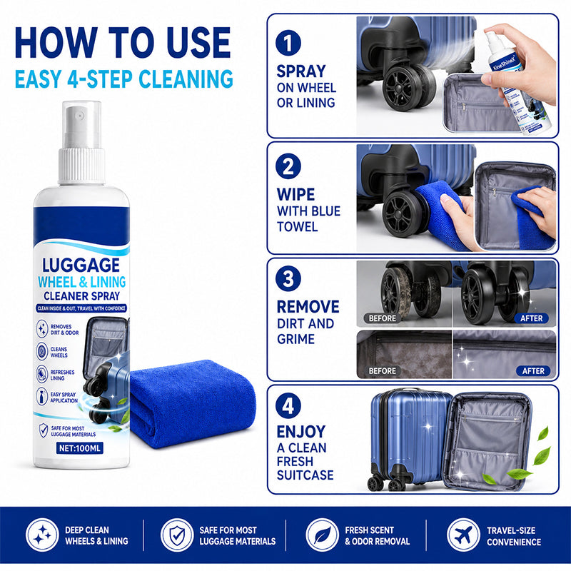 Nettoyant Multi-Surfaces pour Bagages