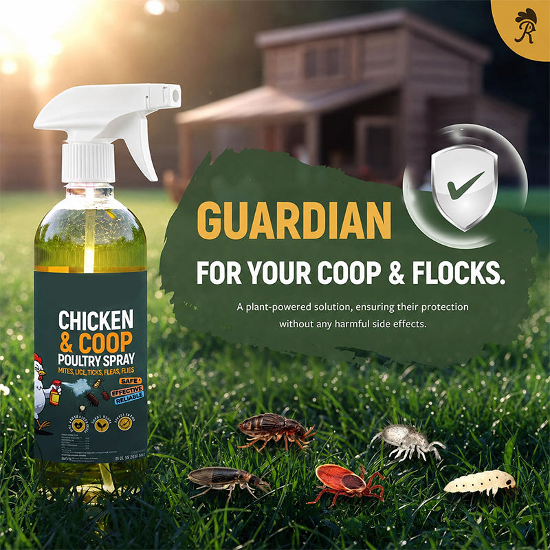 Vaporisateur de nettoyage naturel pour poulailler