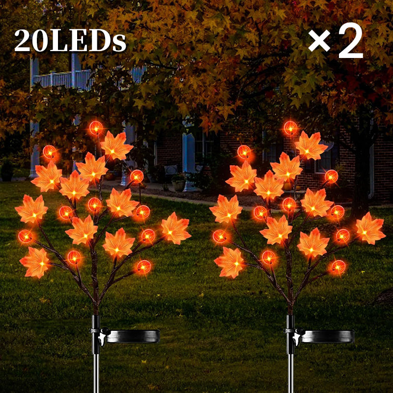 Guirlande lumineuse solaire d'Halloween en forme de citrouilles étanches 2026