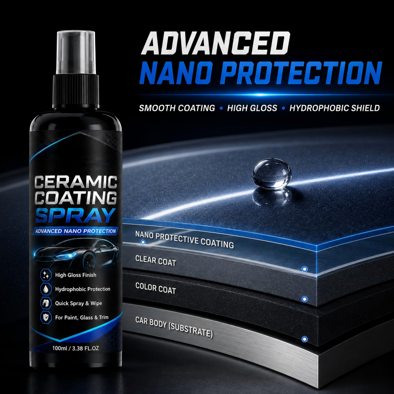 Vaporisateur de revêtement nano-céramique pour voitures