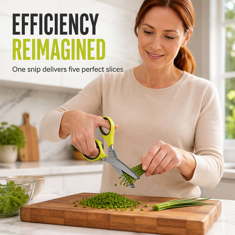 Ciseaux de cuisine en acier inoxydable multicouche
