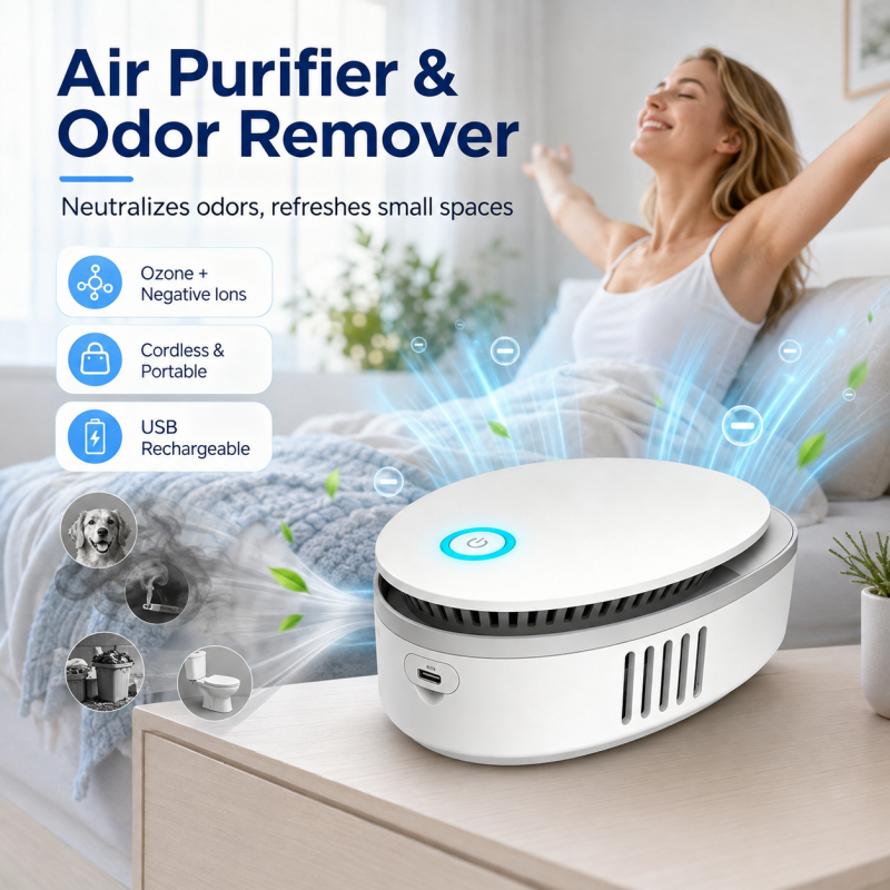Purificateur d'air portable à l'ozone pour la maison