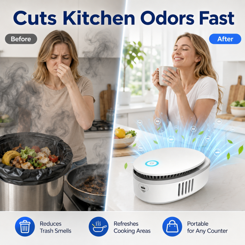 Purificateur d'air portable à l'ozone pour la maison