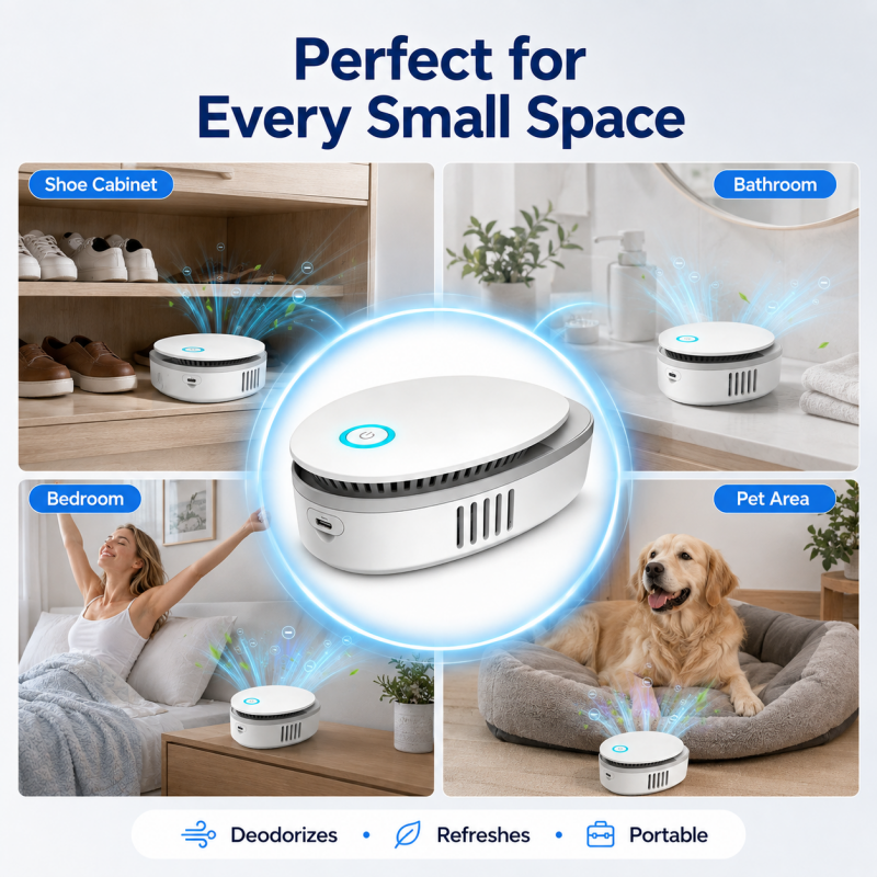 Purificateur d'air portable à l'ozone pour la maison