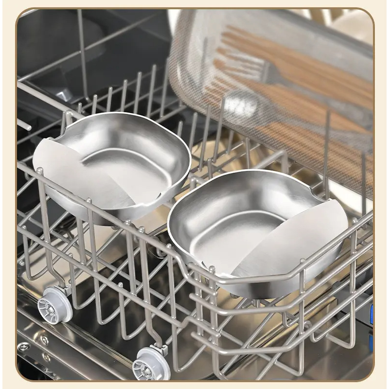 Repose-cuillère en acier inoxydable - Acier inoxydable 304 de qualité alimentaire, résistant à la rouille, pour plan de travail de cuisine, lavable au lave-vaisselle