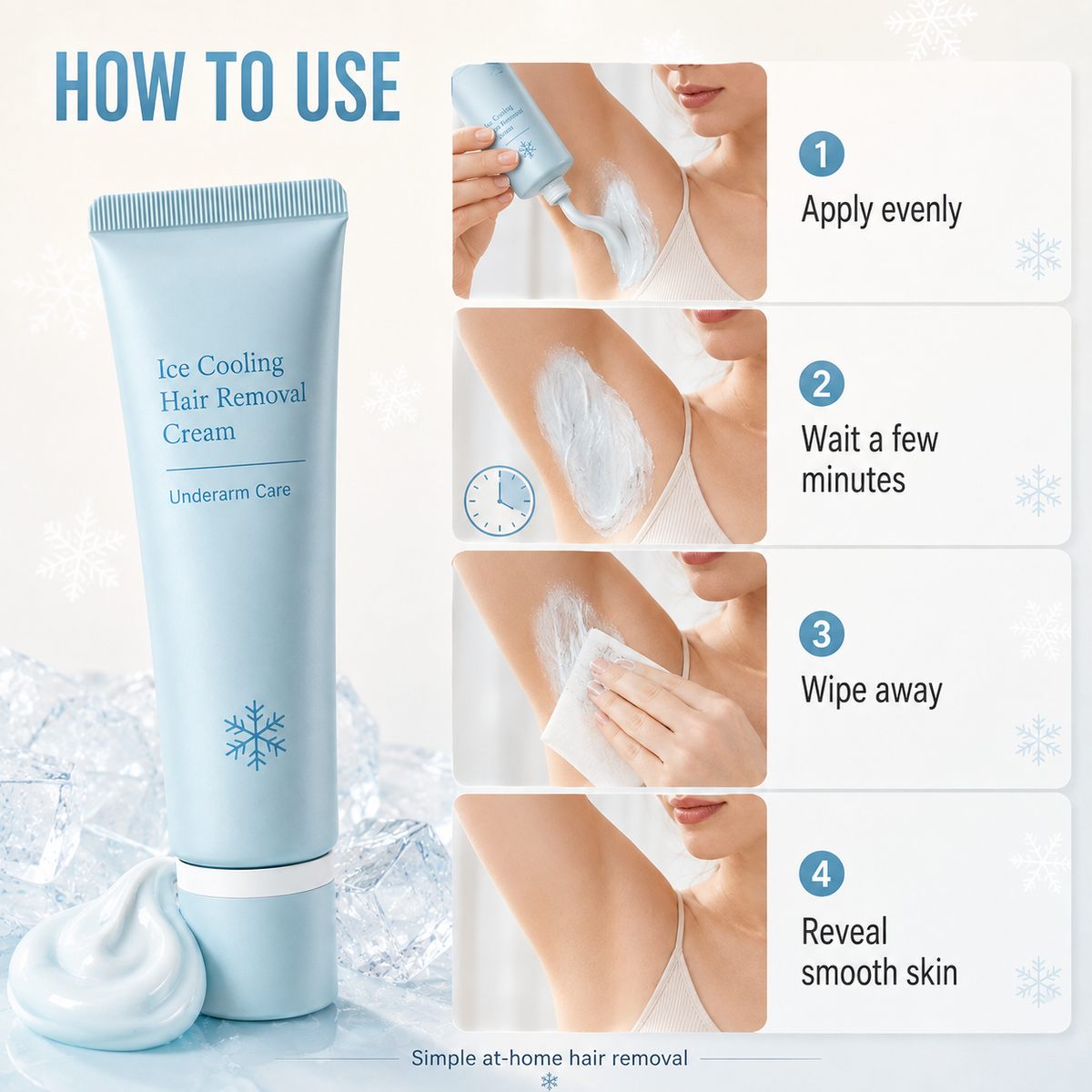 CRÈME DÉPILATOIRE TOP PICK 2026 – Enrichie en huile de rose et de lavande, éclaircissante à la niacinamide – Inhibe la repousse, une douceur longue durée !