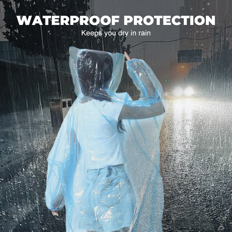 Imperméable jetable en forme de mini-balle