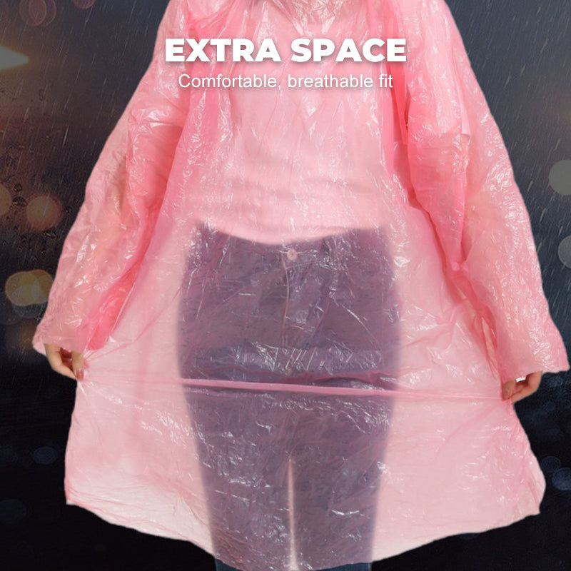 Imperméable jetable en forme de mini-balle