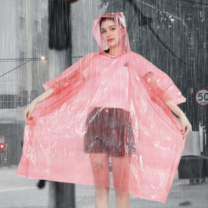 Imperméable jetable en forme de mini-balle
