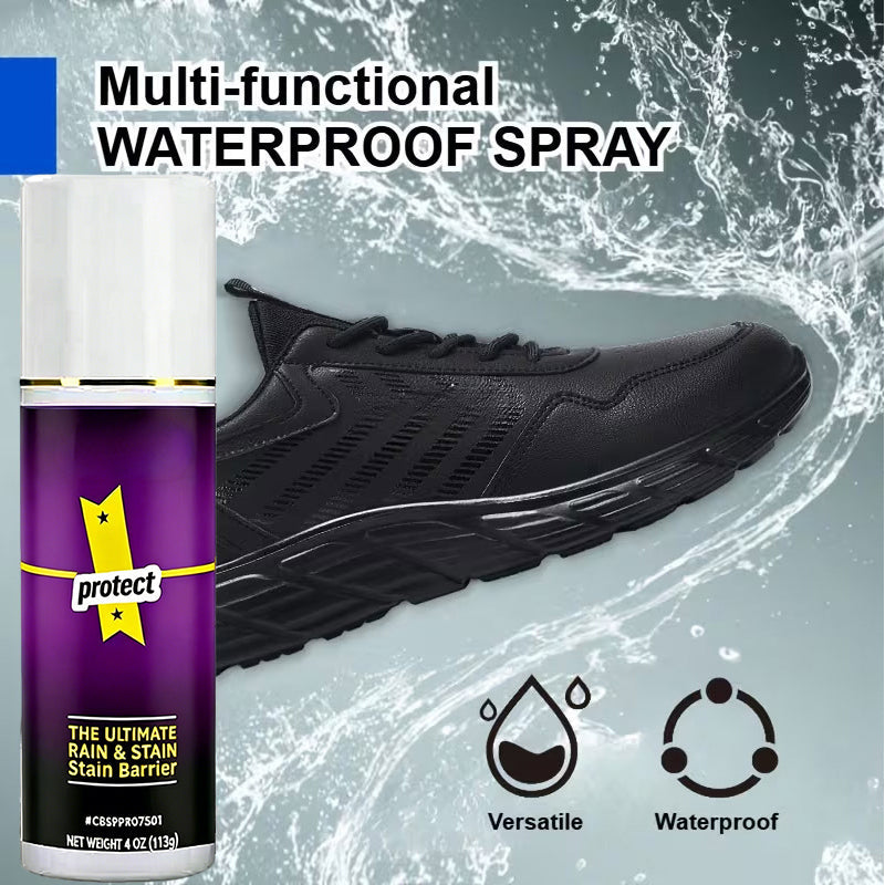 Spray hydrofuge pour chaussures et vêtements – Aide à repousser l'eau et les taches, pour tissu, cuir, daim