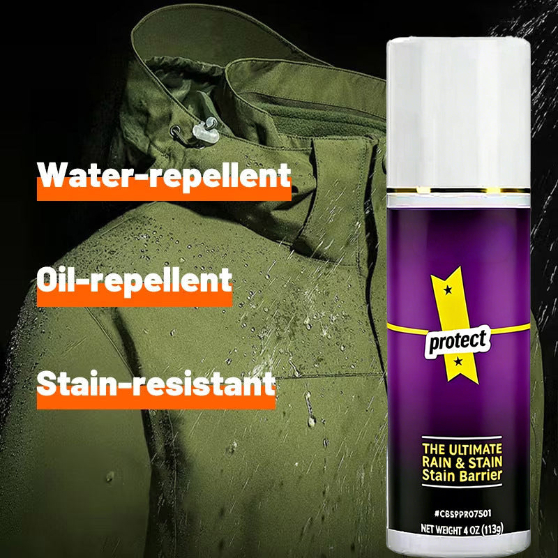 Spray hydrofuge pour chaussures et vêtements – Aide à repousser l'eau et les taches, pour tissu, cuir, daim