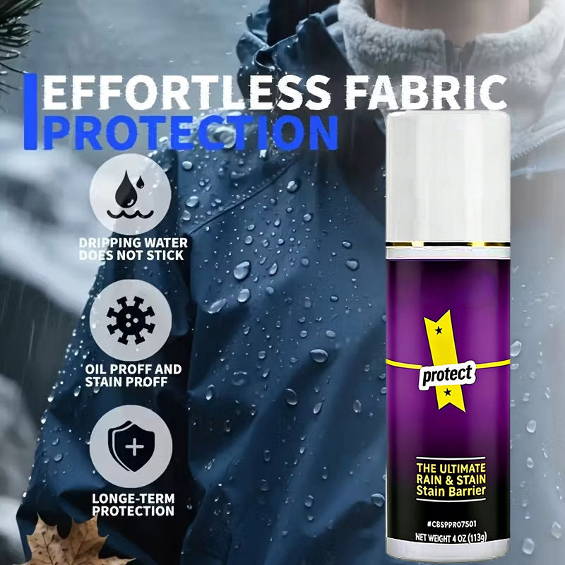 Spray hydrofuge pour chaussures et vêtements – Aide à repousser l'eau et les taches, pour tissu, cuir, daim