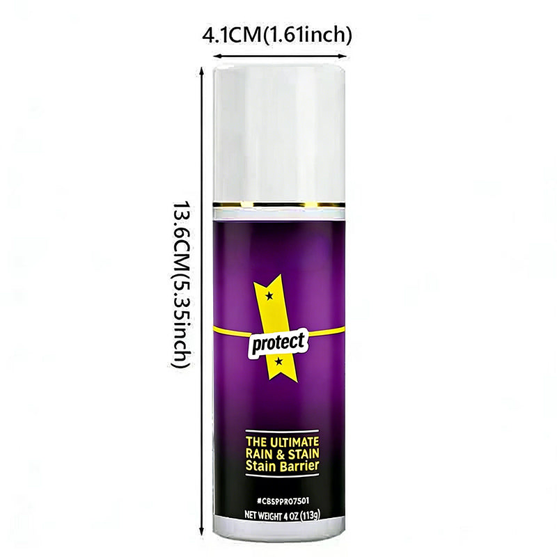 Spray hydrofuge pour chaussures et vêtements – Aide à repousser l'eau et les taches, pour tissu, cuir, daim