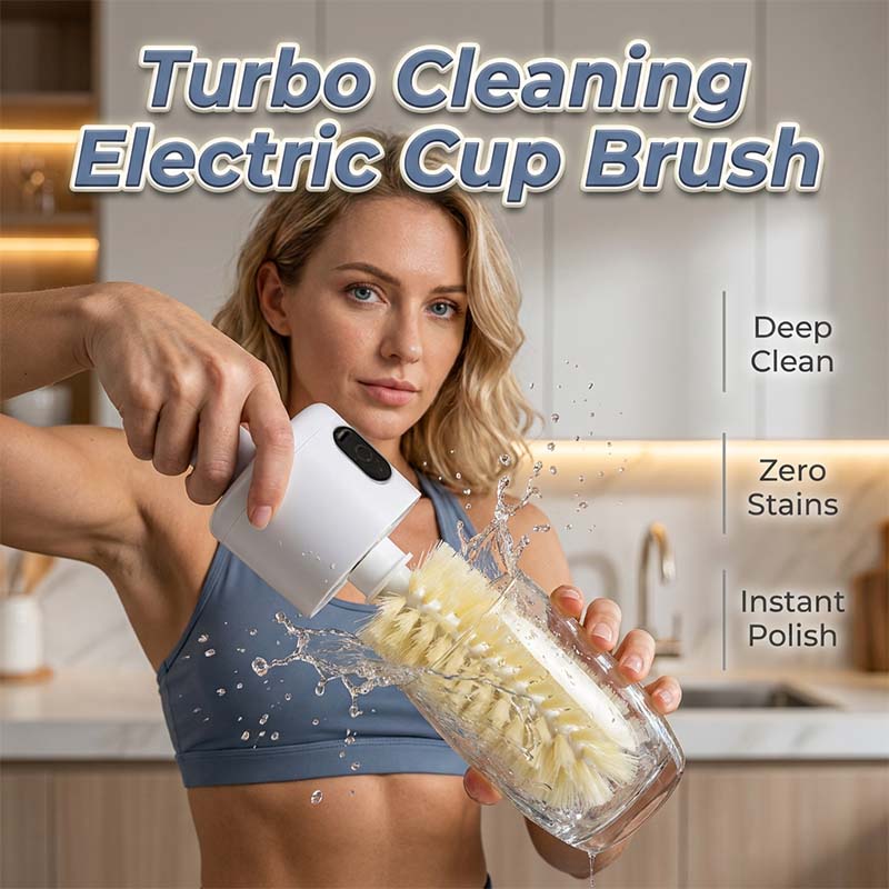 Brosse rotative électrique en forme de coupelle avec base d'aspiration