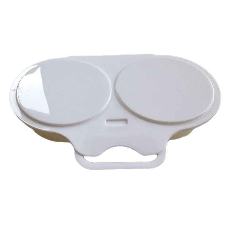 Pocheuse à œufs double cavité pour micro-ondes – Cuisson rapide sans huile, PP de qualité alimentaire et polyvalente. Parfait pour les matins pressés – un petit-déjeuner sain en quelques minutes !