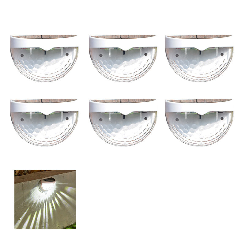 Lumières solaires décoratives étanches pour clôture extérieure