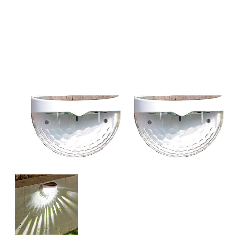 Lumières solaires décoratives étanches pour clôture extérieure