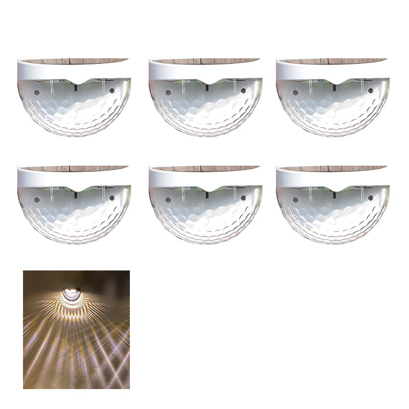 Lumières solaires décoratives étanches pour clôture extérieure