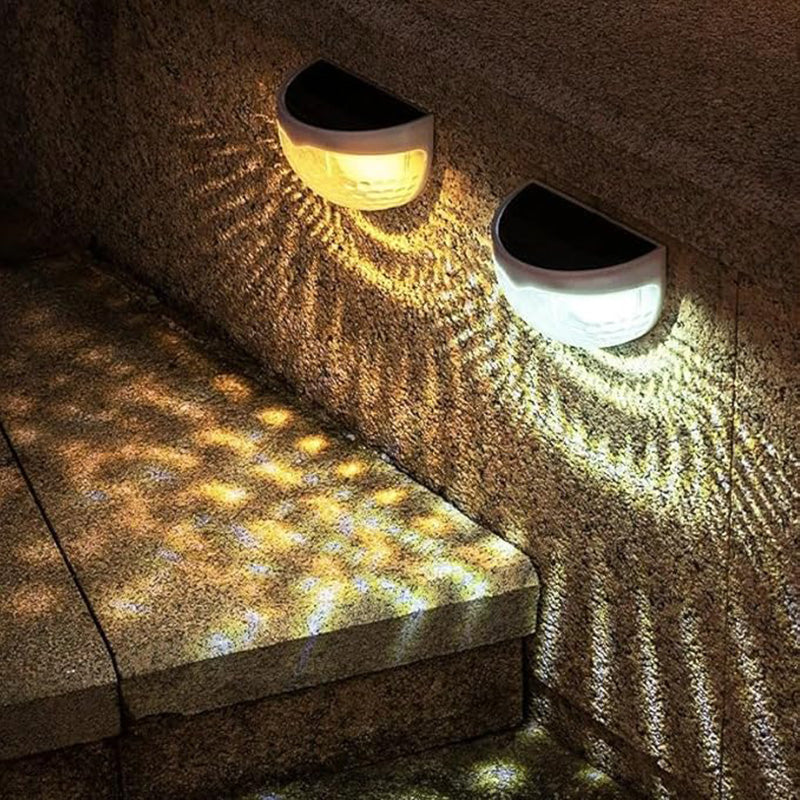 Lumières solaires décoratives étanches pour clôture extérieure